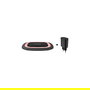 RealPower FreeCharge-10 Cargador Inalámbrico Inteligente con Carga Rápida, 10W, 2A, MicroUSB, Negro/Rosa