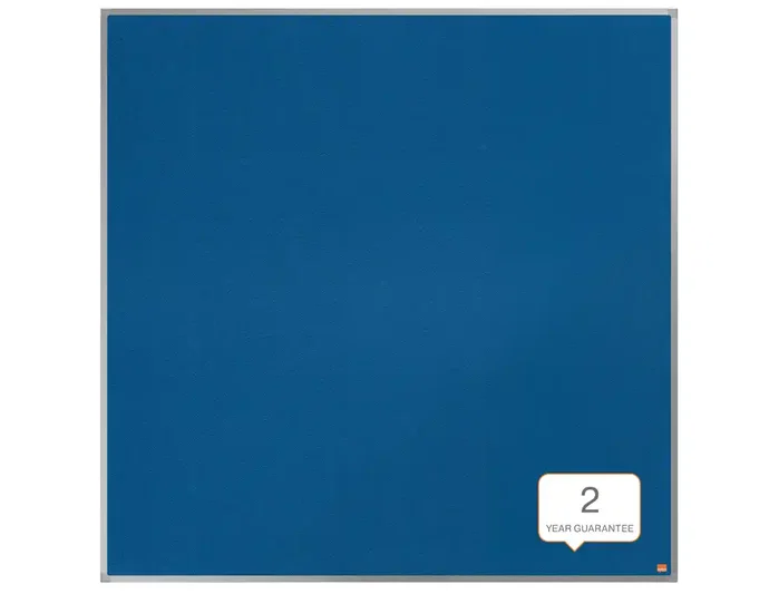 Nobo Tablero de anuncios Essence fieltro azul 1200x1200 mm Nobo Tablero de anuncios Essence fieltro azul 1200x1200 mm