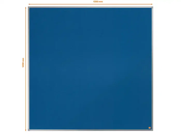 Nobo Tablero de anuncios Essence fieltro azul 1200x1200 mm Nobo Tablero de anuncios Essence fieltro azul 1200x1200 mm