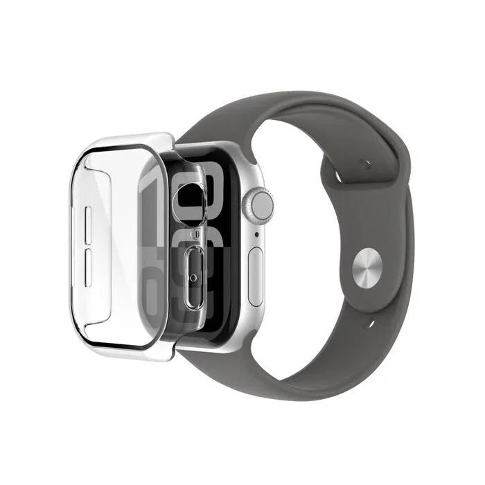 Belkin Protector de Pantalla para Apple Watch Series 10 - Vidrio Templado, Transparente, 42 mm, Instalación Simplificada, OWA002HQCL