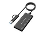 Conceptronic BIAN10B Lector de tarjetas 7 en 1 USB-C y USB-A