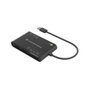 Conceptronic BIAN010B Lector de Tarjetas USB-C/USB-A Negro