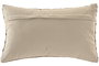 DKD Home Decor Cojín Algodón Velvet Natural 50x30 cm