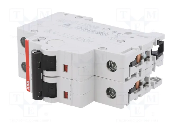 ABB S200 S202-D16 Interruptor magnetotérmico 2 polos 16A 6kA