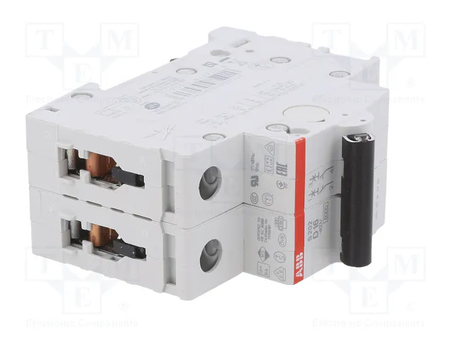 ABB S200 S202-D16 Interruptor magnetotérmico 2 polos 16A 6kA