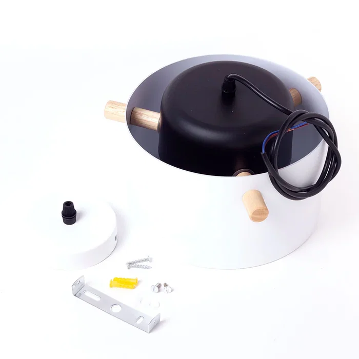 Lámpara Colgante Averie SKD-P1013-S Metal y Madera