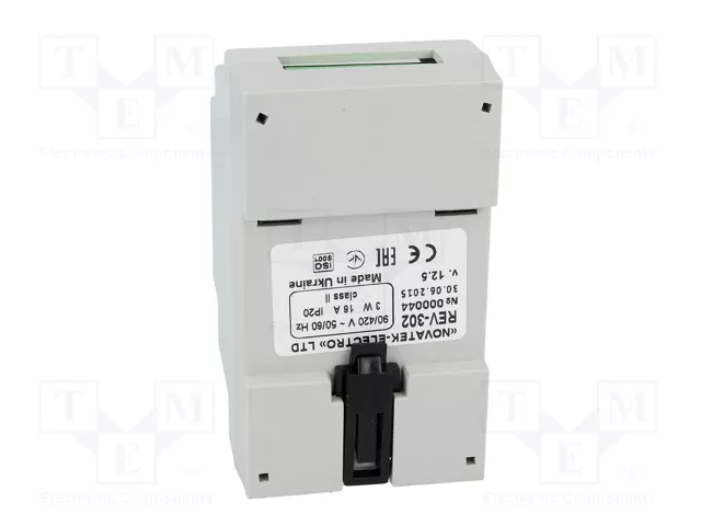 NOVATEK ELECTRO Relé de tiempo REV-302 DPDT 16A 8÷30VDC NOVATEK ELECTRO Relé de tiempo REV-302 DPDT 16A 8÷30VDC