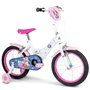 Huffy Bicicleta Minnie Niña 16 Pulgadas (5-8 Años) - Tamaño 16" - Bicicleta Infantil con Ruedas de Entrenamiento