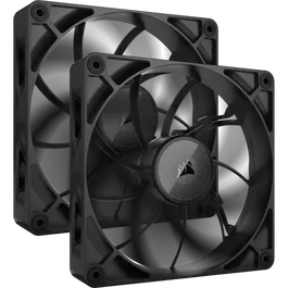 Corsair iCUE LINK RX140 MAX Ventilador de Carcasa 14 cm Negro (Pack de 2)