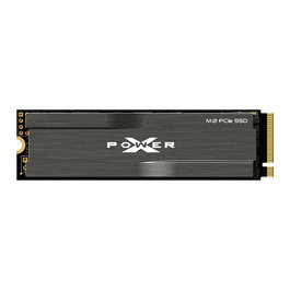 Silicon Power XD80 Disco SSD M.2 NVMe 512GB PCIe Gen 3x4 - Velocidad Lectura 3400 MB/s, Escritura 3000 MB/s