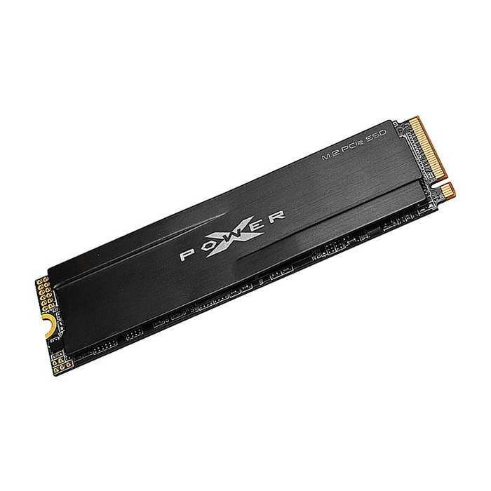 Silicon Power XD80 Disco SSD M.2 NVMe 512GB PCIe Gen 3x4 - Velocidad Lectura 3400 MB/s, Escritura 3000 MB/s