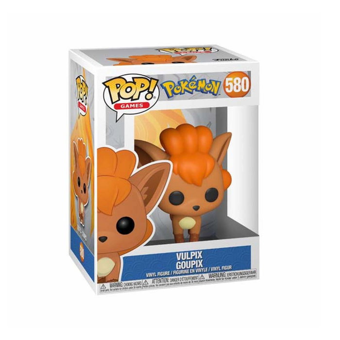 Funko Figura Pop Vinilo Vulpix 63256 Pokemon 9 cm