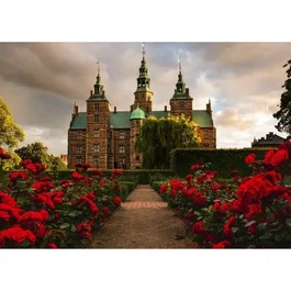 Ravensburger 12001336 Puzzle 1000 piezas Castillo de Rosenborg, Dinamarca, Colección Highlight, 14 años+