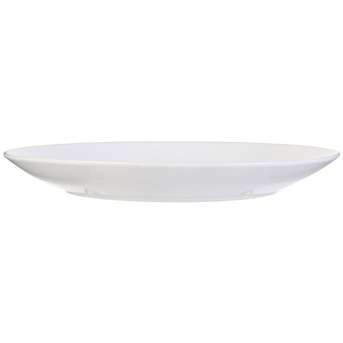 Home Deco Factory Plato con Ribete Dorado 27 cm Lounge