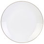 Home Deco Factory Plato con Ribete Dorado 27 cm Lounge