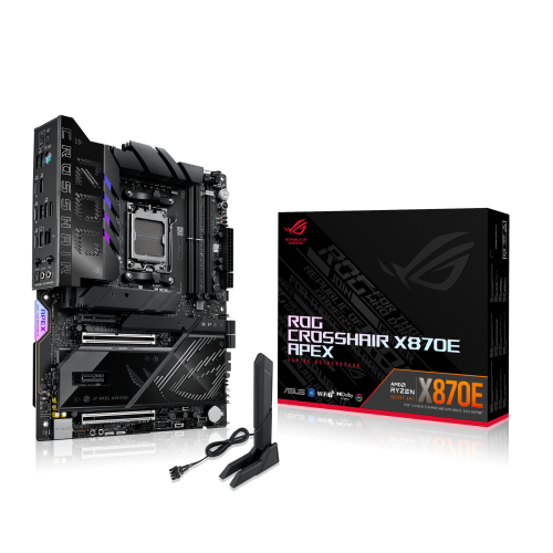 Asus ROG CROSSHAIR X870E APEX Placa Base ATX, AMD X870E, Socket AM5, DDR5, 90MB1KR0-M0EAY0 Asus ROG CROSSHAIR X870E APEX Placa Base ATX, AMD X870E, Socket AM5, DDR5, 90MB1KR0-M0EAY0