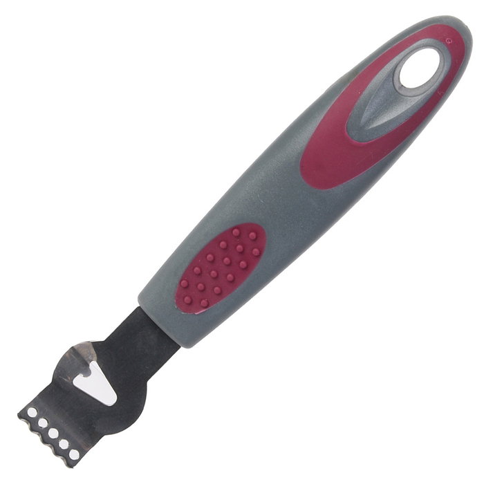 Cook Concept Raspador de Cítricos de Acero Inoxidable con Mango Antideslizante