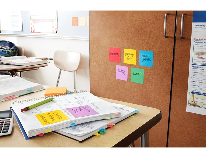Post-it Soporte bloc de notas adhesivas con diseño de gato, 76x76 mm Post-it Soporte bloc de notas adhesivas con diseño de gato, 76x76 mm