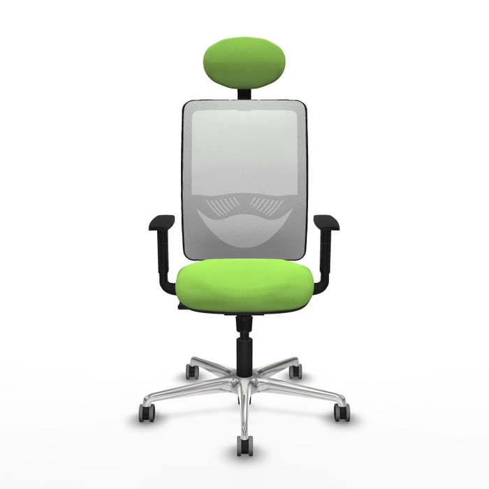 PIQUERAS Y CRESPO Silla de oficina Zulema con mecanismo Sincro, Pistacho y Blanco PIQUERAS Y CRESPO Silla de oficina Zulema con mecanismo Sincro, Pistacho y Blanco
