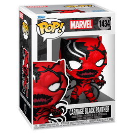 FUNKO Figura POP! Marvel Carnageized Black Panther de 9 cm