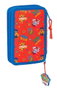 Safta Plumier Escolar Doble Paw Patrol Cool - 29 Piezas, 2 Cremalleras, Dimensiones 195x125x40 mm