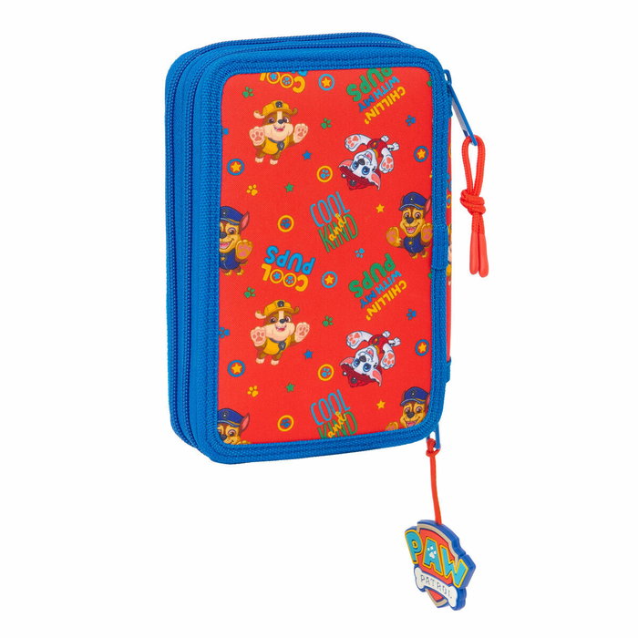 Safta Plumier Paw Patrol Cool de doble compartimento con 29 piezas