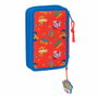 Safta Plumier Paw Patrol Cool de doble compartimento con 29 piezas