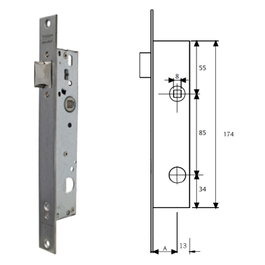 TESA Picaporte Inox 2215300AI