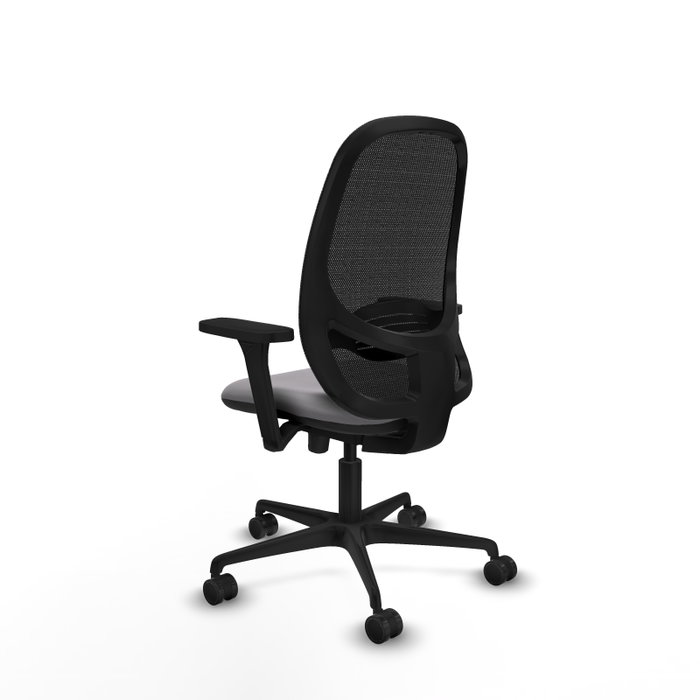 PIQUERAS Y CRESPO Silla de oficina Cilanco con mecanismo Sincro/Traslack Gris y Negro PIQUERAS Y CRESPO Silla de oficina Cilanco con mecanismo Sincro/Traslack Gris y Negro