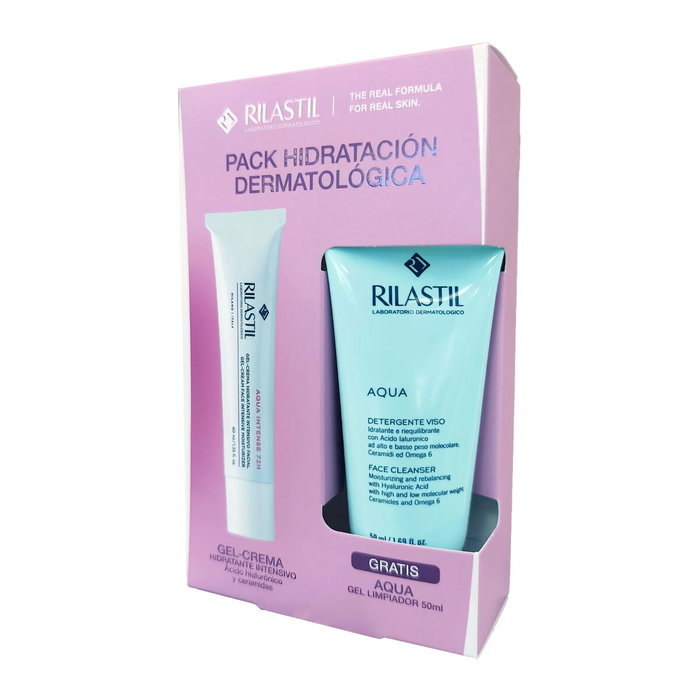 Rilastil Aqua Intense 72H Estuche de Crema Facial y Gel Limpiador Rilastil Aqua Intense 72H Estuche de Crema Facial y Gel Limpiador