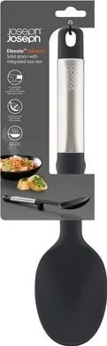 Joseph Joseph Elevate Cuchara Sólida de Acero Inoxidable y Silicona