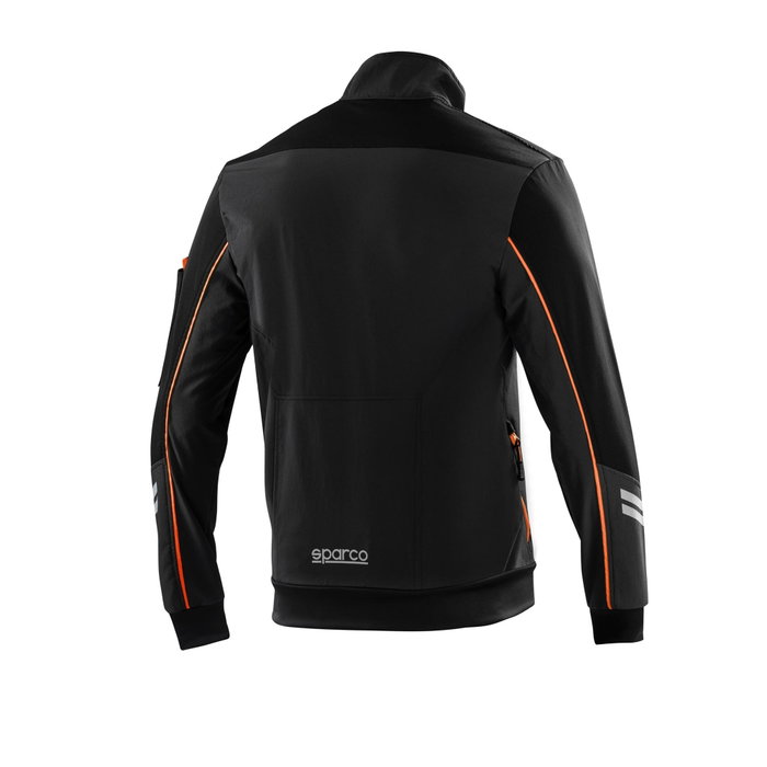Sparco S02413NRAF4XL Chaqueta Light-Shell Tech Talla XL Negro-Naranja