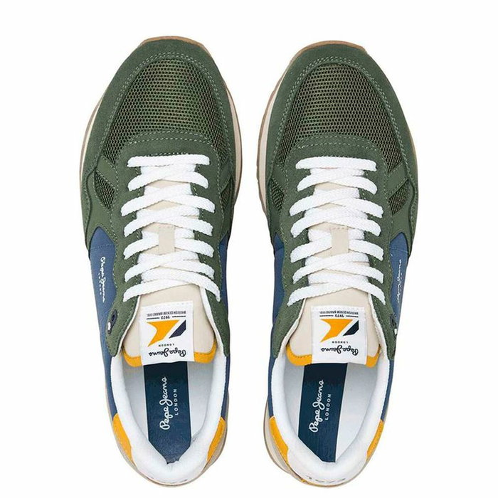 Zapatillas Deportivas Hombre Pepe Jeans Brit Camp Verde
