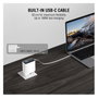 4smarts Ladegert GaN Flex Screen AI 100W 2 USB-C+1 USB-A blanco