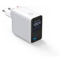 4smarts Ladegert GaN Flex Screen AI 100W 2 USB-C+1 USB-A blanco