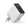 4smarts Ladegert GaN Flex Screen AI 100W 2 USB-C+1 USB-A blanco