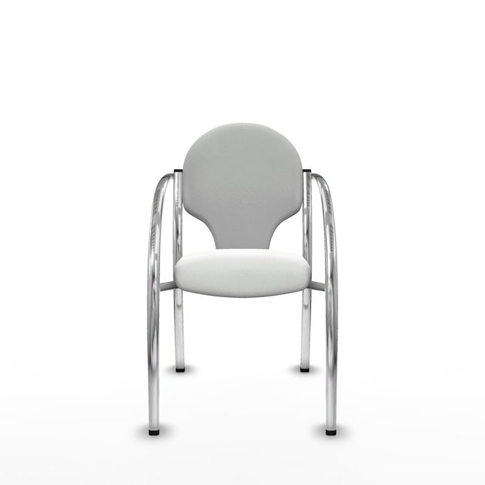 Silla de Recepción Hellín Piqueras y Crespo 220PTCRB10 Blanco 2 Unidades