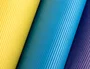 Liderpapel Goma eva ondulada azul claro 50x70cm 2,2mm