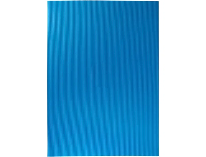 Liderpapel Goma eva ondulada azul claro 50x70cm 2,2mm