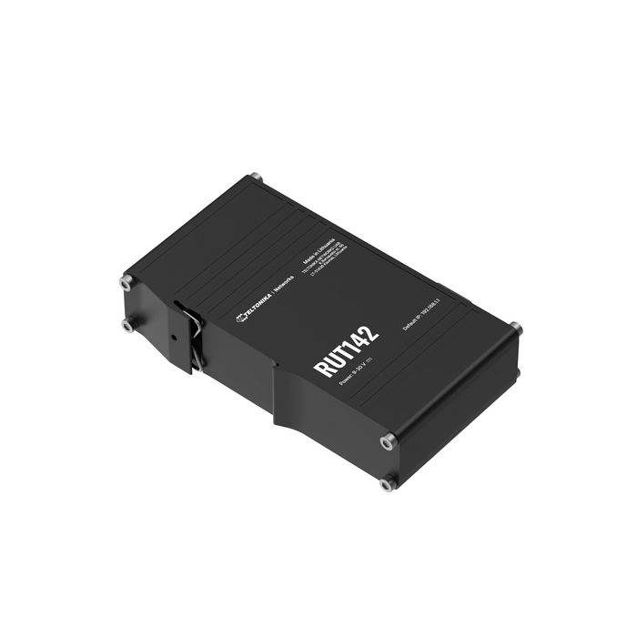 Teltonika RUT142 Router Ethernet Industrial Compacto con Wi-Fi 4 y RS232 Teltonika RUT142 Router Ethernet Industrial Compacto con Wi-Fi 4 y RS232