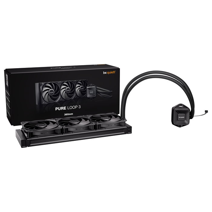 Be quiet! Refrigerador líquido CPU Pure Loop 3 360mm Negro BW029EU