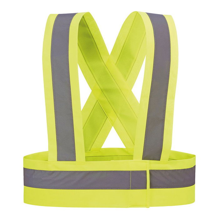 Juba Tirantes Alta Visibilidad Amarillo Fluor HVT Talla M Certificados EN ISO 20471