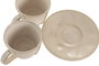 DKD Home Decor Cafe Urban Liangfeng 26 Beige 15 x 30 x 15 cm Set de 6