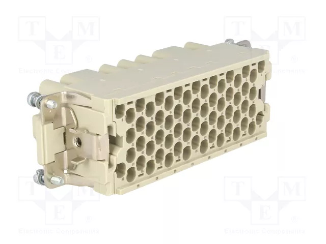 HARTING Han® EEE plantilla de contacto hembra de 64 pines