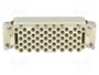HARTING Han® EEE plantilla de contacto hembra de 64 pines