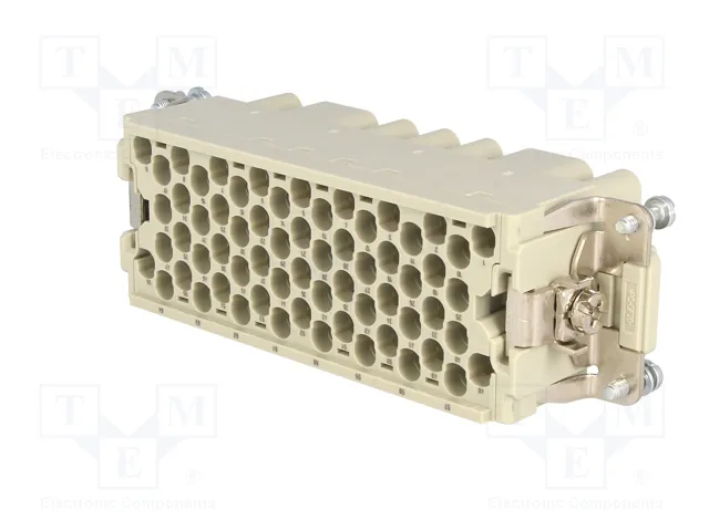 HARTING Han® EEE plantilla de contacto hembra de 64 pines