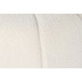 DKD Home Decor Reposapiés de Poliéster Borreguito Blanco