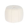DKD Home Decor Reposapiés de Poliéster Borreguito Blanco