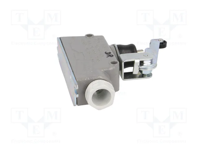 PROMET LM-10DR Interruptor de fin de carrera SPDT con palanca angular y roldana