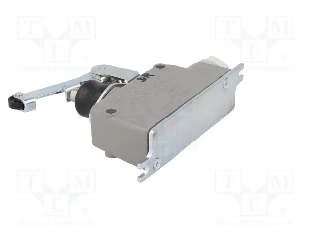 PROMET LM-10DR Interruptor de fin de carrera SPDT con palanca angular y roldana